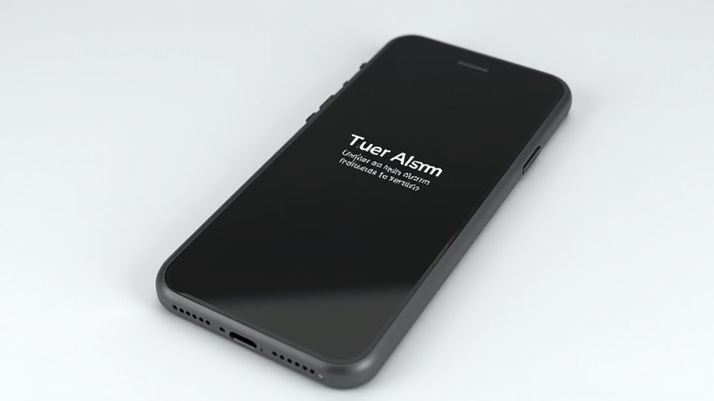 set alarm on iphone