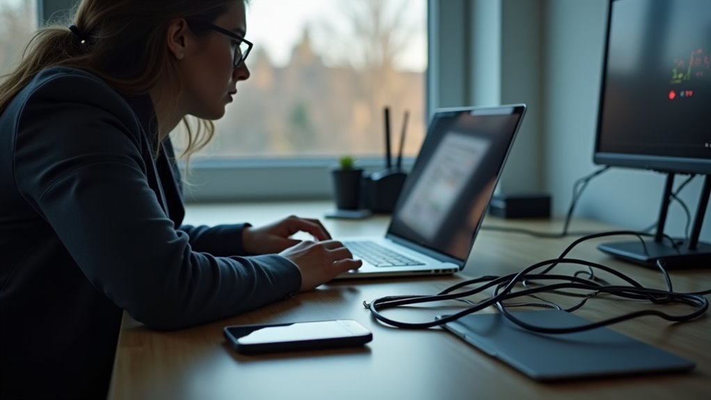 najpierw sprawdź problemy z połączeniem internetowym