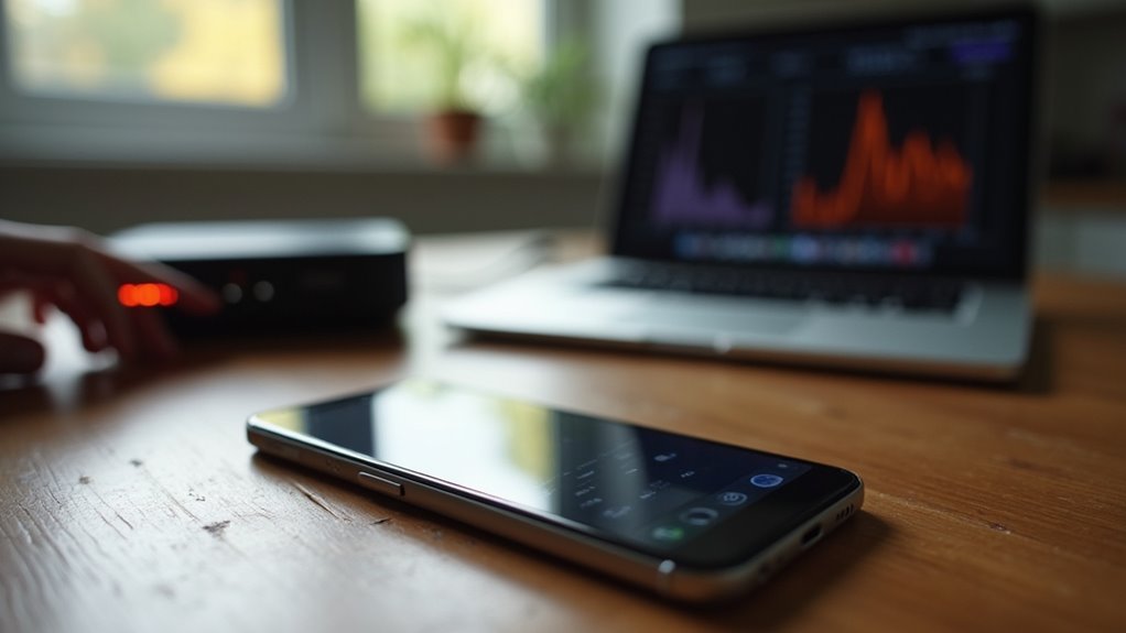 sprawdź pamięć iPhone'a baterię Wi‑Fi