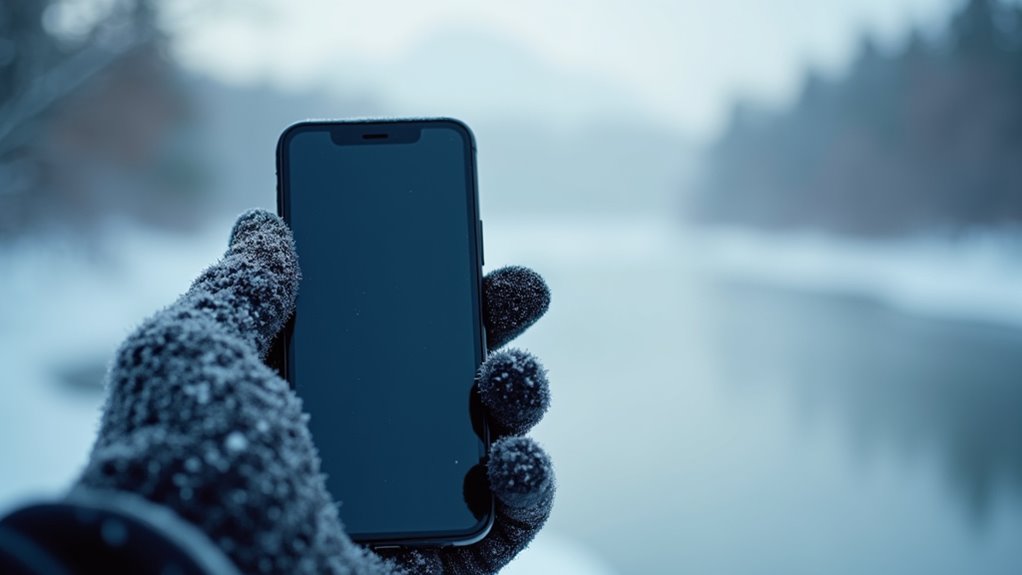 zimna pogoda szybko rozładowuje baterię iPhone'a
