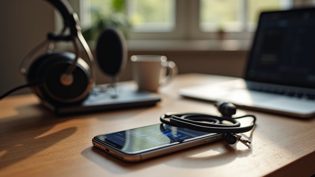 workflow podcastu GarageBand na iPhone'a
