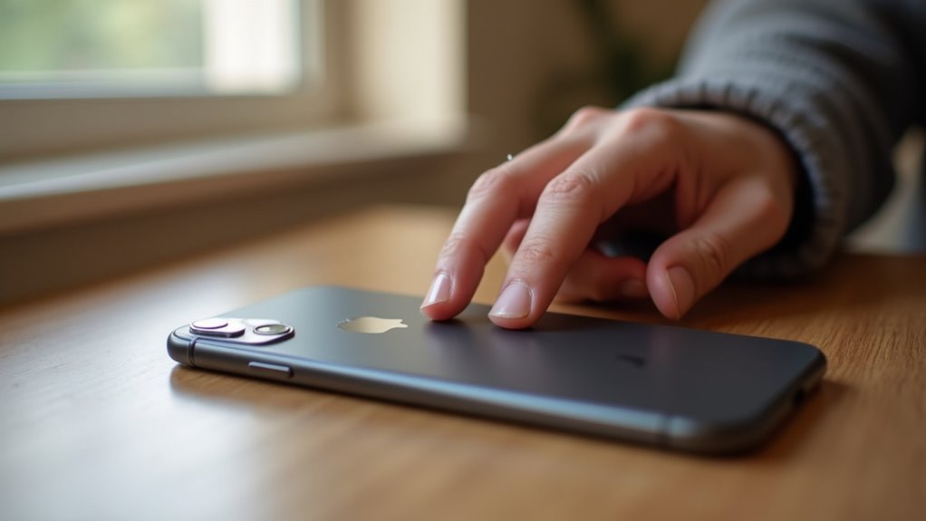 ustawienie funkcji stukania z tyłu iPhone'a