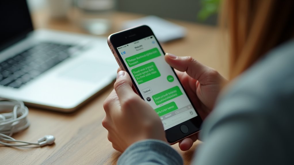 iphone imessage nie wysyła zielonych wiadomości