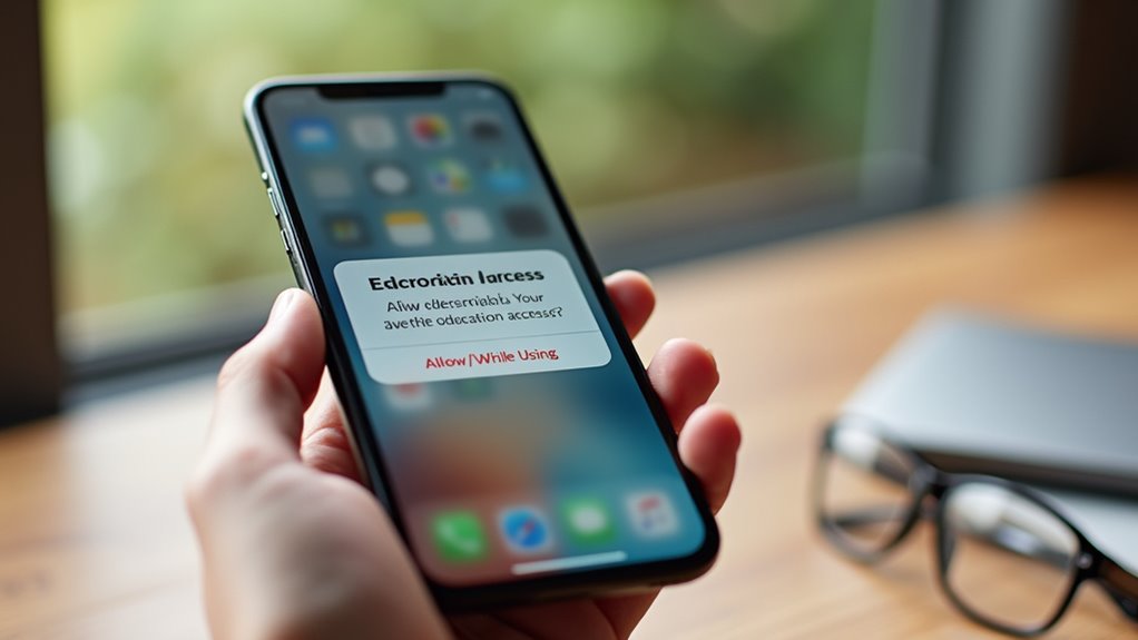 zarządzanie uprawnieniami do lokalizacji iPhone'a