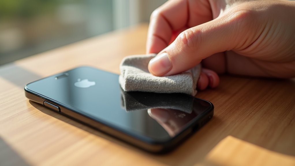 jednominutowa rutyna czyszczenia obiektywu iPhone'a