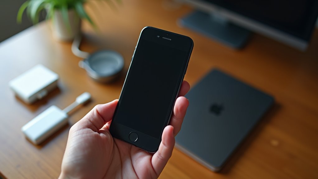 szybkie sposoby naprawy czarnego ekranu iPhone'a