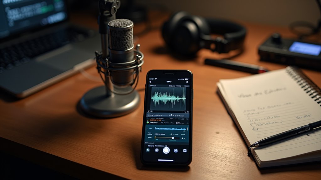 nagrywanie profesjonalnego podcastu na iPhone'ie za pomocą GarageBand