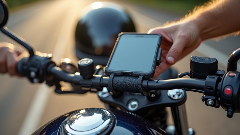 bezpieczny przewodnik montażu iPhone'a na motocyklu