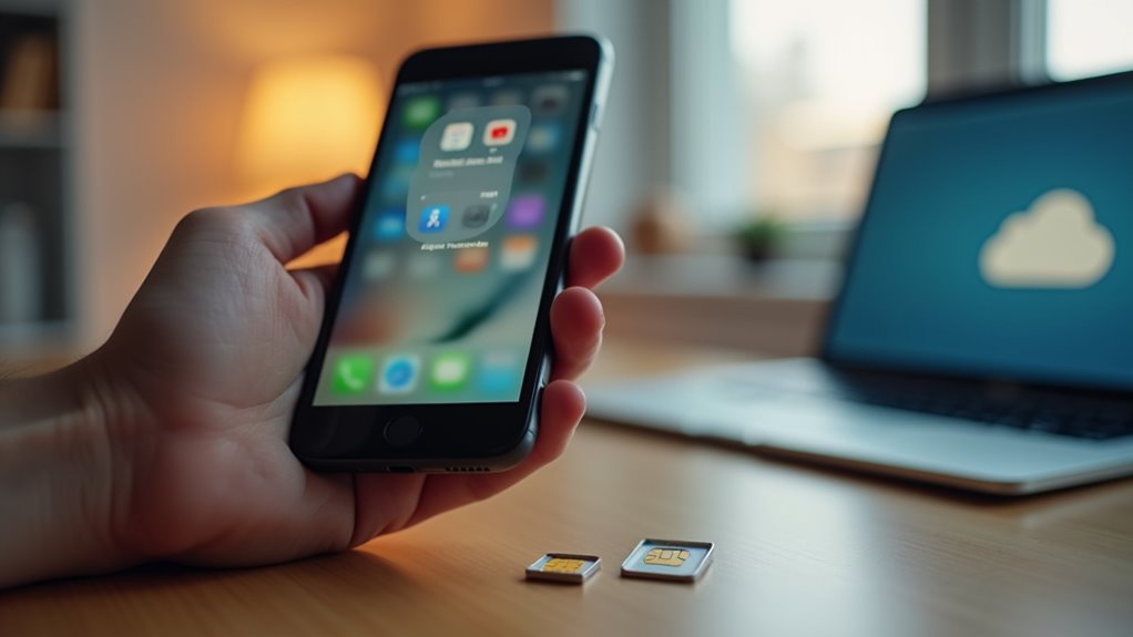 synchronizuj kontakty przez iCloud lub Google
